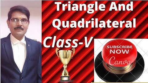 Maths Class-5th | Triangles and Quadrilateral Part 2 | By HS Mishra Sir