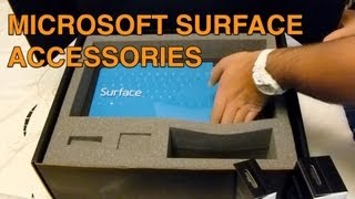 Microsoft Surface Touch Cover, Type Cover, And Other Accessories Unboxing