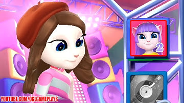 MY TALKING ANGELA 2  MUFFINS AND DANCE GAMEPLAY WALKTHROUGH PART #4