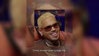 Chris brown-don’t judge me(sped up) Resimi