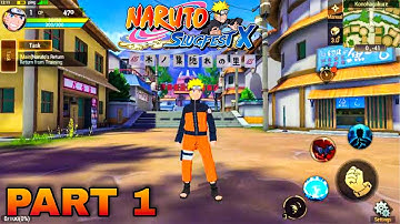 Naruto Slugfest X: GAMEPLAY PART 1 (Android, iOS)