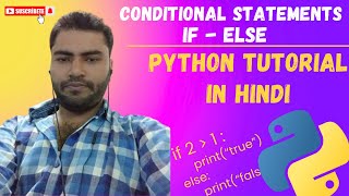 Python Tutorial: Understanding Condition Statements (if-else) - Beginner's Guide