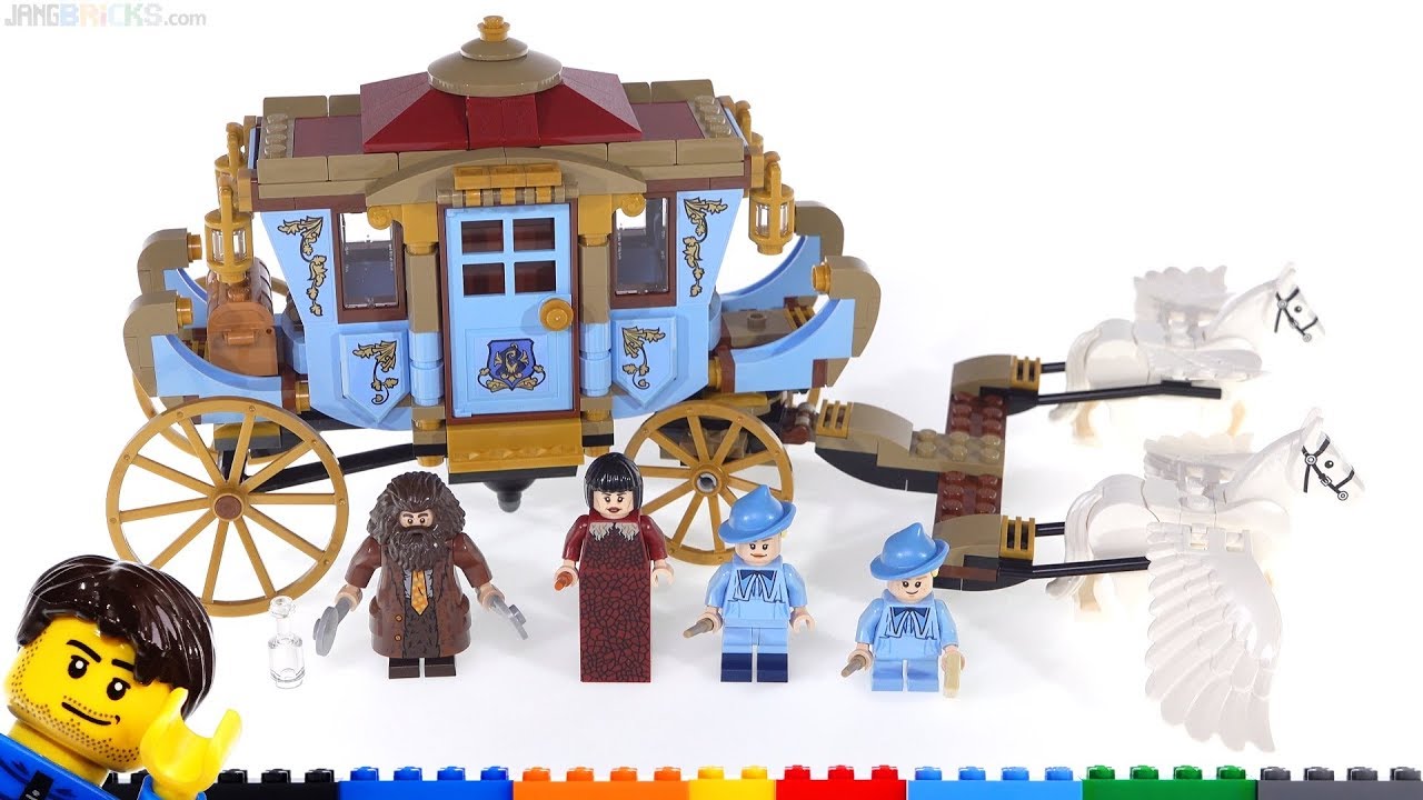 LEGO Harry Potter Carriage at Hogwarts review! - YouTube