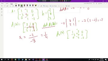 3.3 || Cramer’s Rule, Volume, and Linear Transformations (Suggested Questions)