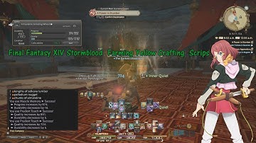 Final Fantasy XIV Stormblood  Farming Yellow Crafting  Scrips