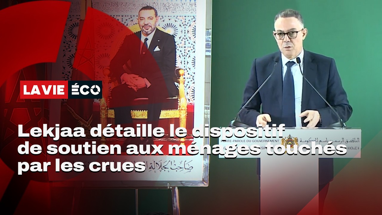 Inondations : 15.000 familles bénéficient d’aides financières directes