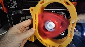 3D printed Wankel rotary engine with drill driver