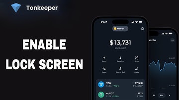 How To Enable Lock Screen On Tonkeeper App