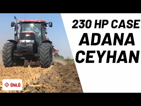 230 hp case Adana ceyhan çizi dışı pulluk plough mısır yeri