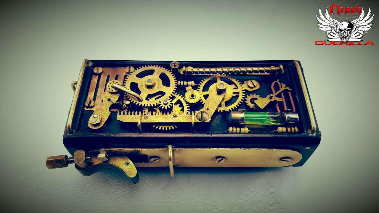 steampunk box mod Borobudur Steampunk BoxMod
