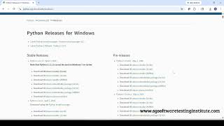 1  Python Playwright Download and install Python Wealth