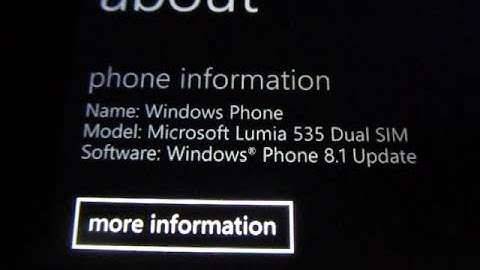 Microsoft Lumia 535 Downgrade Simple Tutorial