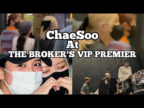 BLACKPINK ROSÉ and JISOO Attend the BROKER's VIP Premier 220602
