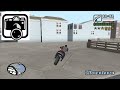 How to get the camera at pier 69 at the beginning of the game  gta san andreas