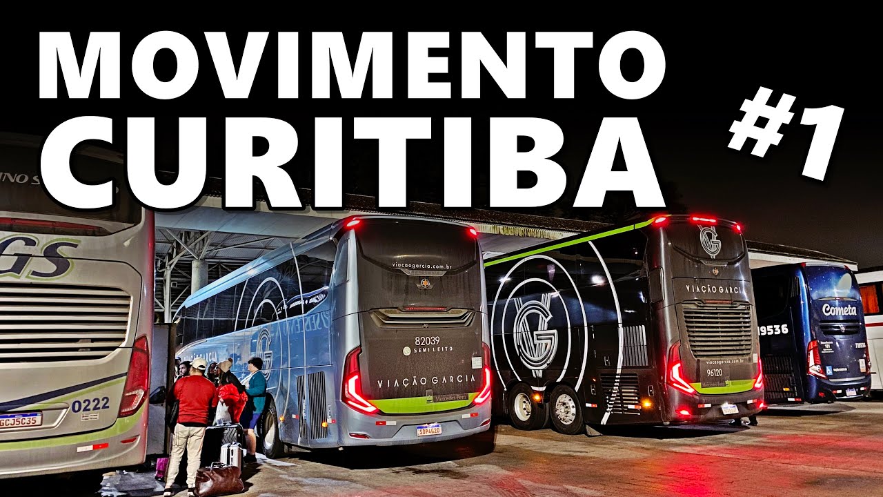 As MAIORES do PARANA! Rodoviária de CURITIBA! #1