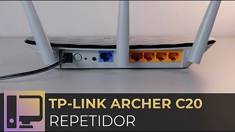 Como usar roteador Archer C20 como repetidor?
