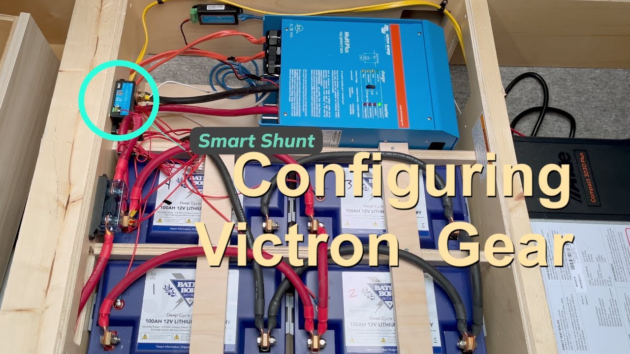 Configuring the nuCamp T@B 400 Power Systems | Victron Multiplus, Smart Shunt  & Solar Controller