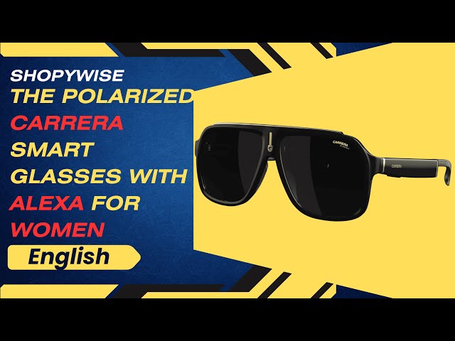 Carrera Smart Glasses with Alexa  Official Site