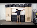 DIY 5 Piece Garage Cabinets and Organization | DIY Creators