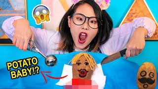 Potato got PREGNANT and THIS CAME OUT... *TRAGIC* - Time of the Month #12 | MiniMoochi