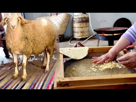 تحضيرات عيد الاضحى 2023 كبش العيد الجدة تحضر شخشوخة العيد في الريف حياة القرية في الجزائر Algeria