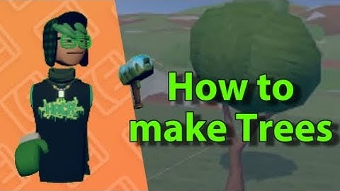 How to make Trees in Rec Room ( Intermediate Tutorial )