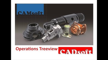 CAMsoft v4 - Functions - Operations Treeview