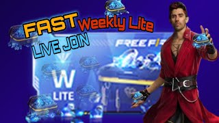 Weekly free fast😲 join 🥰XR NAFI FF🔴 weekly lite give a🔴 subscribers in my join live vedio🔴1#
