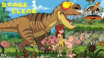 New Joe & Mac Caveman Ninja Walkthrough Stage 1 Nintendo Switch