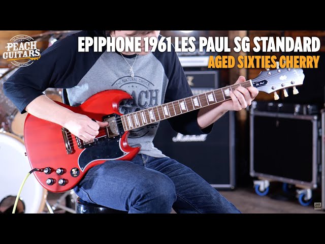 No Talking...Just Tones | Epiphone 1961 Les Paul SG Standard Aged
