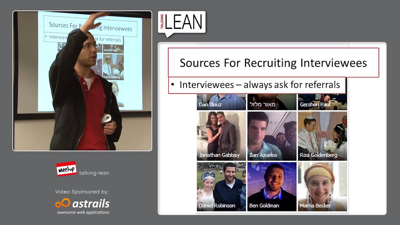 Do you have a market? - Sharing Research Experiences