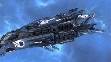 Scifi Battleship Archangel