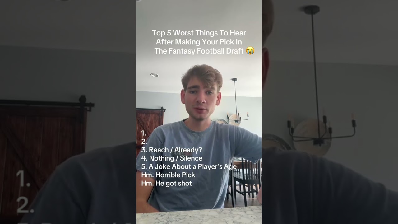 Share this with someone who is going to hear these on fantasy draft day 😂 (via mitchellfranxman/TT)