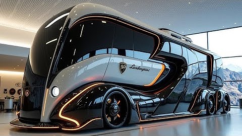 Inde i $6M 2026 Lamborghini Autocamper – Verdens hurtigste RV? 💎🔥