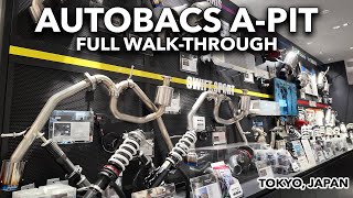 The Biggest and Craziest Car Parts Store In The World - Autobacs A-Pit Full Walk Through