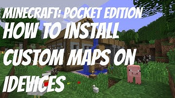 MCPE | How To Install Custom Maps | iDevices (NO JAILBREAK)