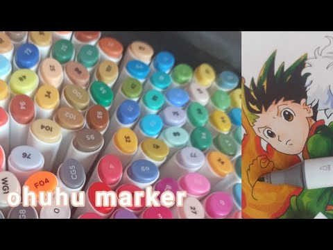 TEST ULTIME OHUHU ! Meilleur feutre à alcool ? ft Ohuhu Marker Ink