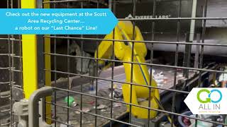 Behind the Scenes at the Scott Area Recycling Center: Last Chance Robot