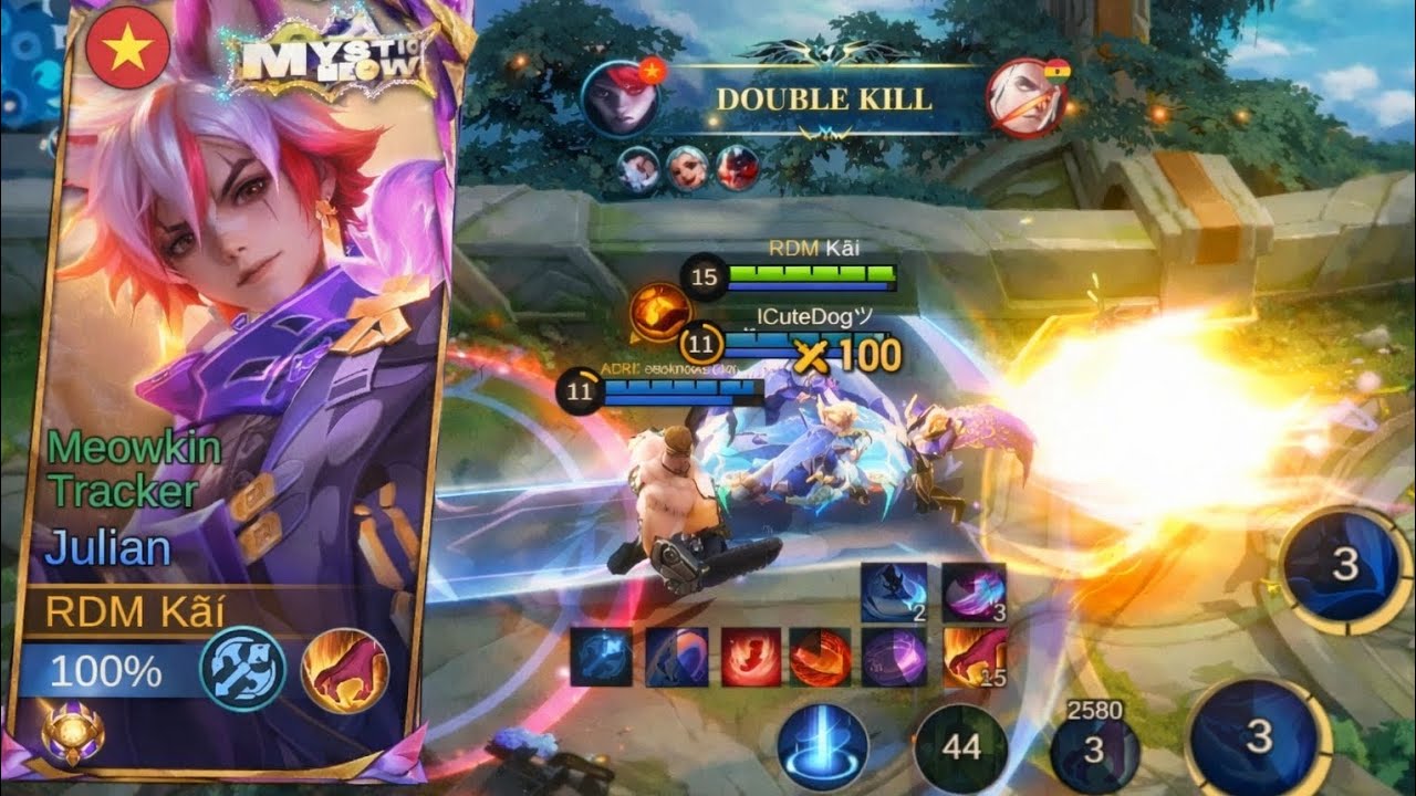 JULIAN JUNGLE IS BROKEN!! Full Magic Power Build + Tutorial 🔥#mlbb #mobilelegends 