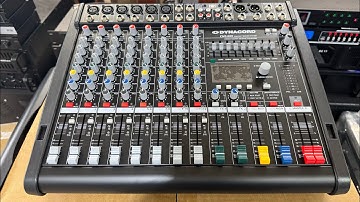 Bàn Mixer Dynacord CMS600 ( Loại Cao Cấp ) Hát Văn , Chơi Gia Đình , Sự Kiện Nhỏ