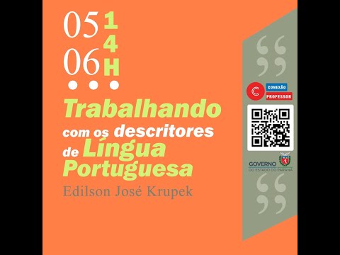 Conexão Professor - Trabalhando com os descritores de Língua Portuguesa