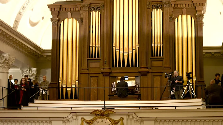 The 106th Annual Christmas Carol Service filmed in December of 2015 at the Harvard Memorial Church