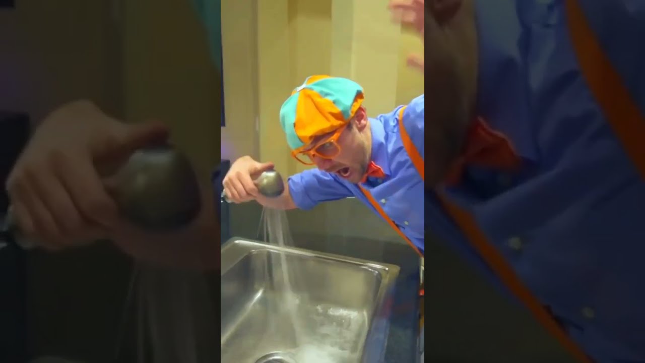 Blippi Lays The Pipe