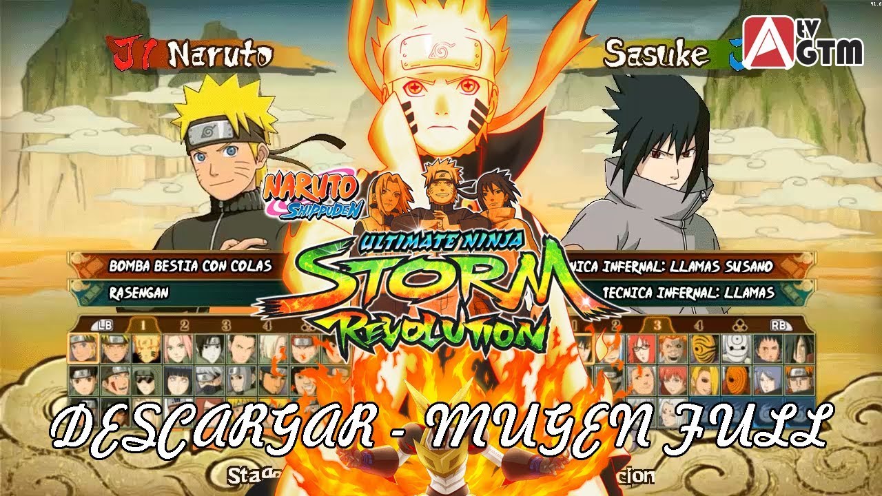 NS Ultimate Ninja Storm Revolution MUGEN