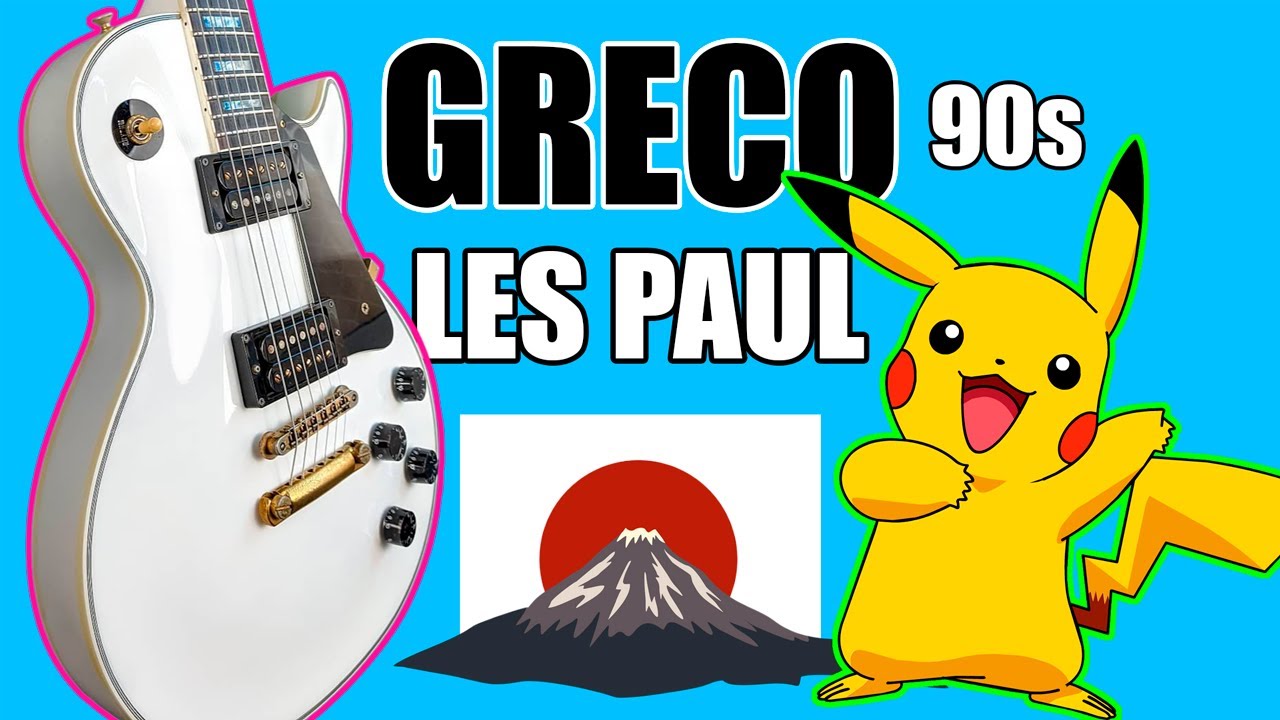 Greco Les Paul Custom Arctic White EGC Made In Japan by FujiGen
