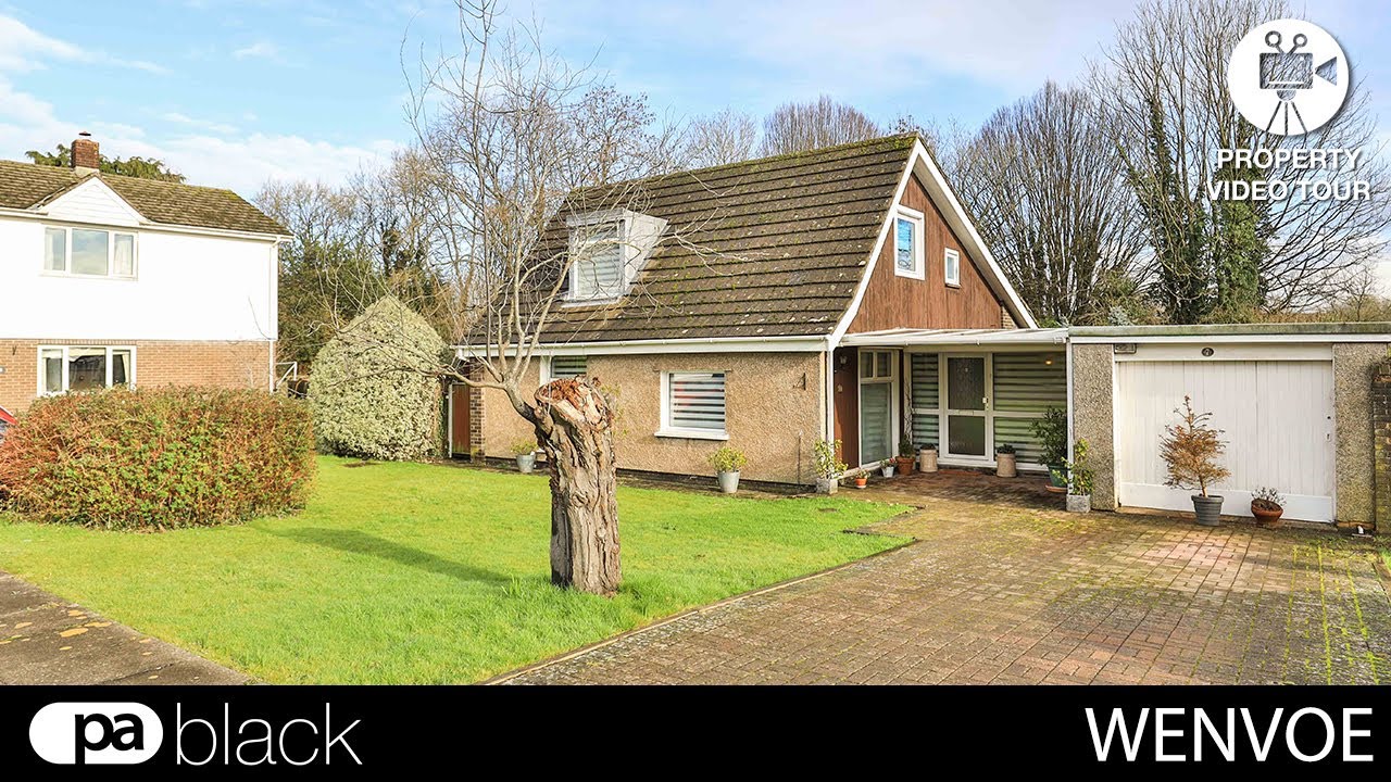 Virtual viewing of a 4 bedroom property located in Wenvoe YouTube