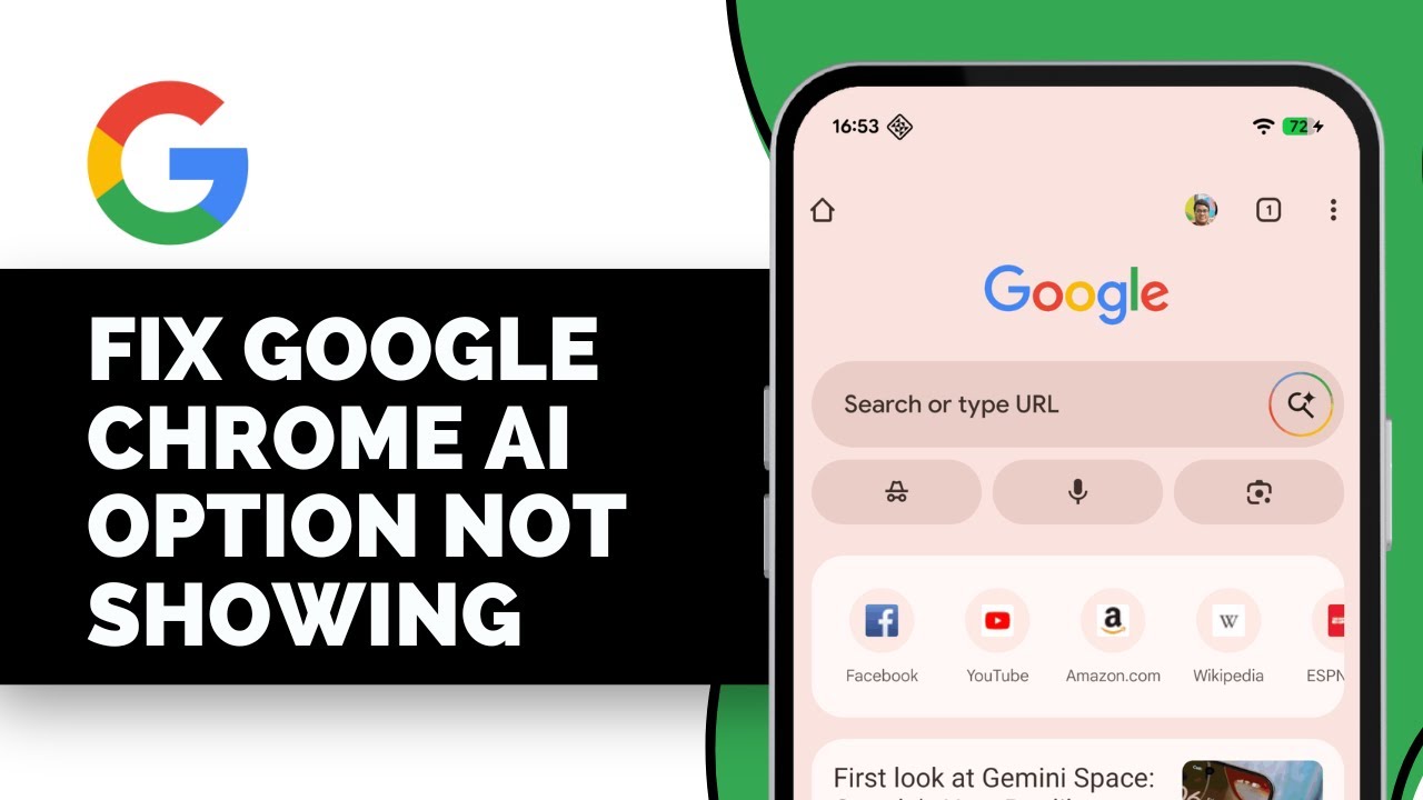 How to Fix Google Chrome AI Option Not Showing (Solved) - YouTube
