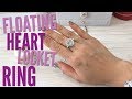 PANDORA Floating Heart Locket Ring Review