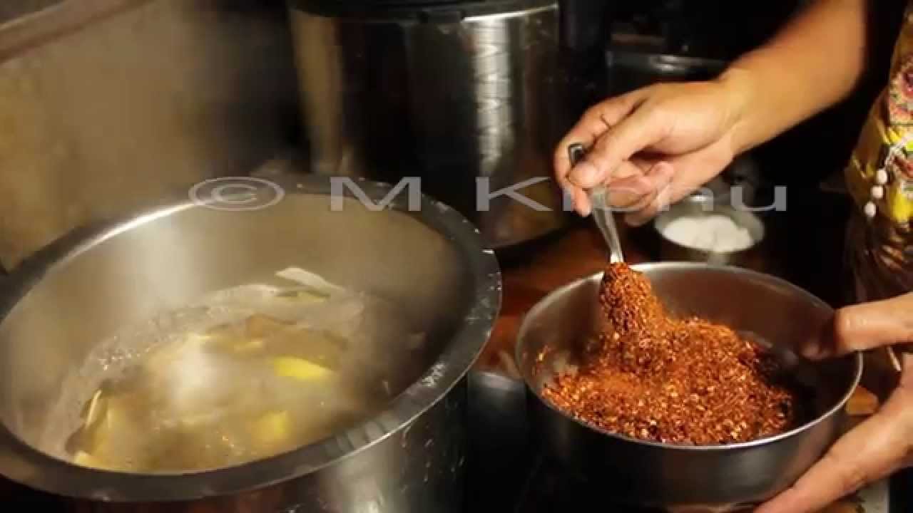 Cooking fresh bamboo shoot_Naga food_Part 2 YouTube