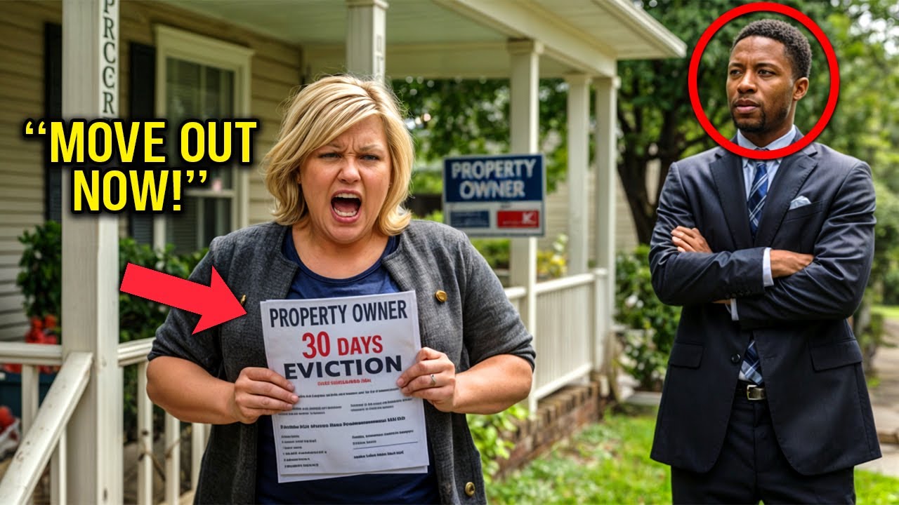 Outline Video HOA Karen Tries to Evict Black Man, Unaware He’s The Owner of Her House
